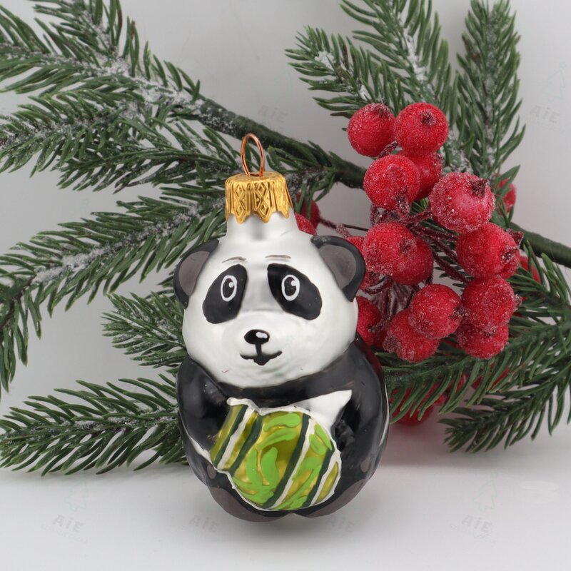MIŚ PANDA - Szklane Cacka
