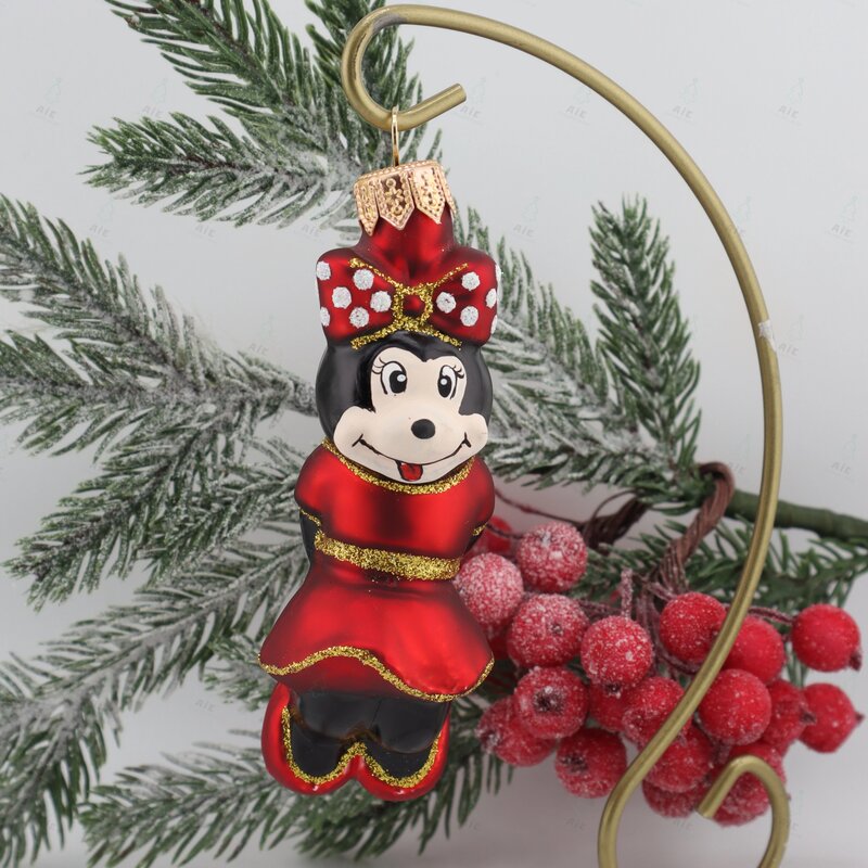 MYSZKA MINNIE - Szklane Cacka