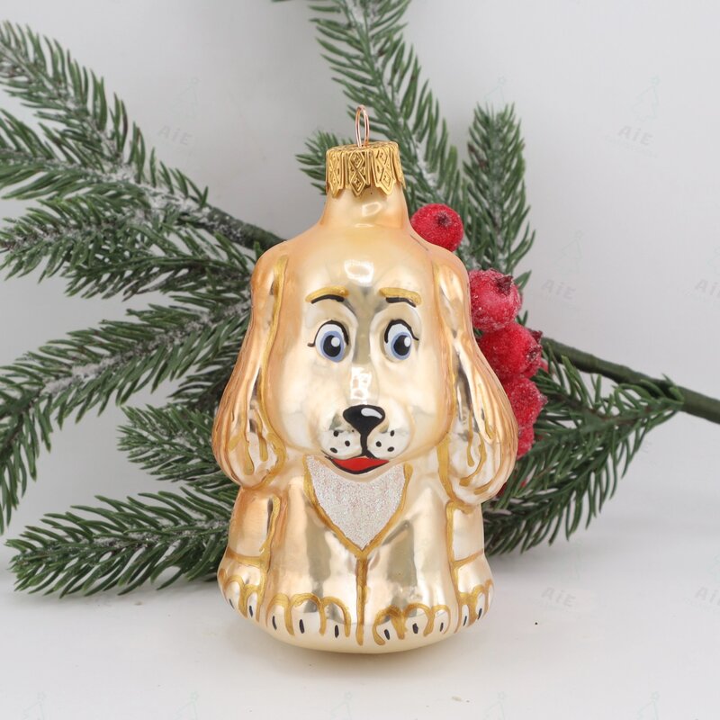 PIES SPANIEL Nr.2 - Szklane Cacka